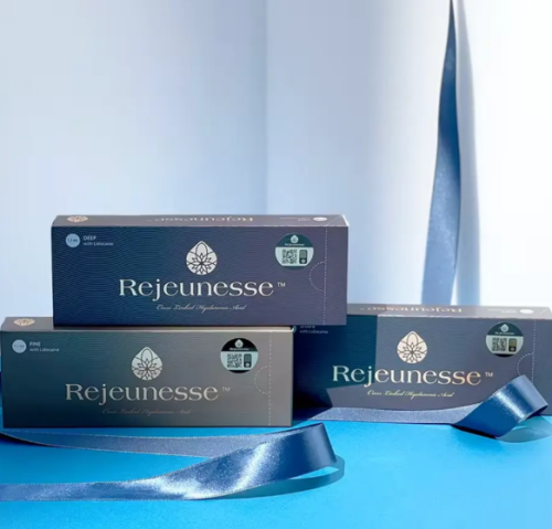 Rejeunesse 1ml Hyaluronic Acid Dermal FillerFor lip augmentation injections and superficial wrinkle removal